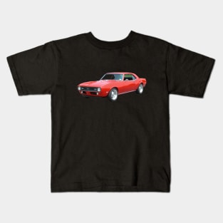 Fire Red '68 Camaro Kids T-Shirt